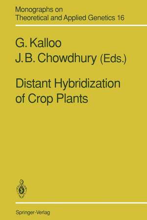 Distant Hybridization of Crop Plants de G. Kalloo