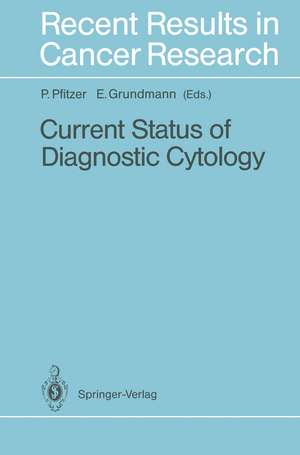 Current Status of Diagnostic Cytology de Peter Pfitzer