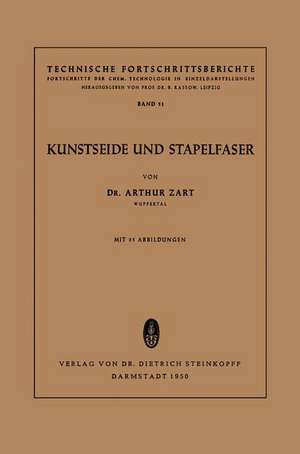 Kunstseide und Stapelfaser de Arthur Zart