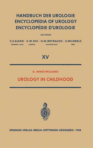 Urology in Childhood de D. Innes Williams