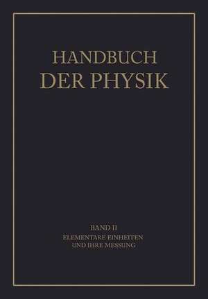 Elementare Einheiten und Ihre Messung de A. Berroth