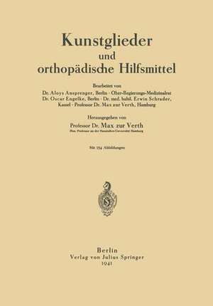 Kunstglieder und orthopädische Hilfsmittel de Aloys Ansprenger