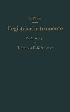 Registrierinstrumente de Albert Palm