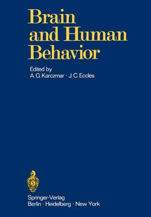 Brain and Human Behavior de Alexander G. Karczmar