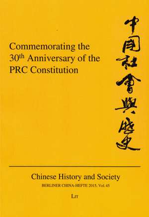 Commemorating the 30th Anniversary of the PRC Constitution de Katja Levy