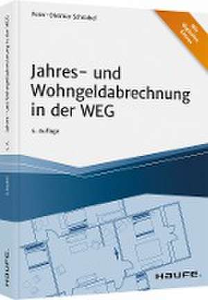 Jahres- und Wohngeldabrechnung in der WEG de Peter-Dietmar Schnabel