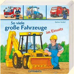 So viele große Fahrzeuge im Einsatz