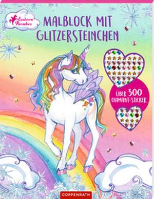 Malblock mit Glitzersteinchen de Monika Finsterbusch