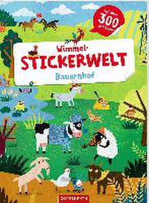 Wimmel-Stickerwelt - Bauernhof de Mariana Ruiz Johnson