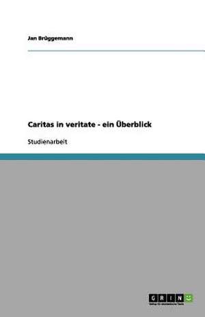 Caritas in veritate - ein Überblick de Jan Brüggemann