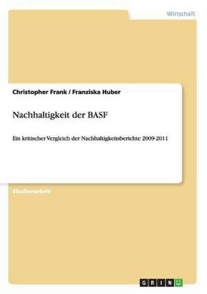 Nachhaltigkeit der BASF de Christopher Frank