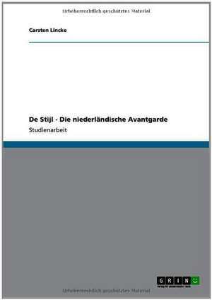 De Stijl - Die niederländische Avantgarde de Carsten Lincke