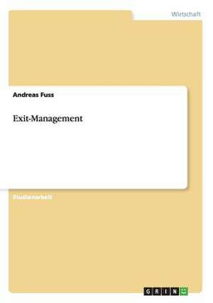 Exit-Management de Andreas Fuss