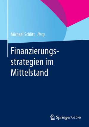 Finanzierungsstrategien im Mittelstand de Michael Schlitt