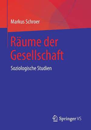 Räume der Gesellschaft: Soziologische Studien de Markus Schroer