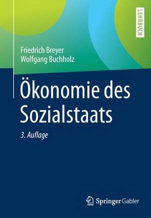 Ökonomie des Sozialstaats de Friedrich Breyer