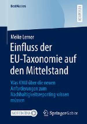 Einfluss der EU-Taxonomie auf den Mittelstand: Was KMU über die neuen Anforderungen zum Nachhaltigkeitsreporting wissen müssen de Meike Lerner