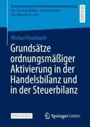 Grundsätze ordnungsmäßiger Aktivierung in der Handelsbilanz und in der Steuerbilanz de Michael Knoblauch