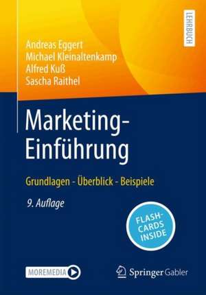 Marketing-Einführung: Grundlagen - Überblick - Beispiele de Andreas Eggert