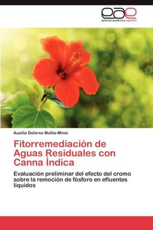 Fitorremediacion de Aguas Residuales Con Canna Indica