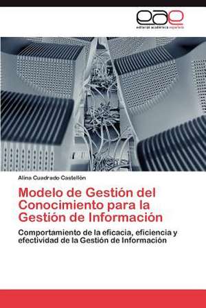 Modelo de Gestion del Conocimiento Para La Gestion de Informacion