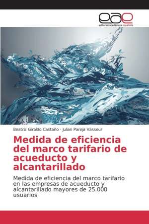 Medida de Eficiencia del Marco Tarifario de Acueducto y Alcantarillado