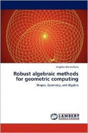 Robust algebraic methods for geometric computing de Angelos Mantzaflaris