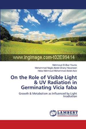 On the Role of Visible Light & UV Radiation in Germinating Vicia faba de Mahmoud El-Baz Younis