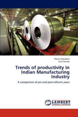 Trends of productivity in Indian Manufacturing Industry de Prerna Sanwlani