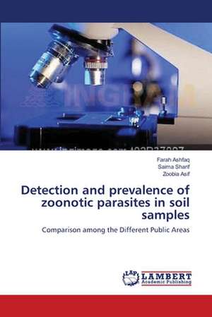 Detection and prevalence of zoonotic parasites in soil samples de Farah Ashfaq