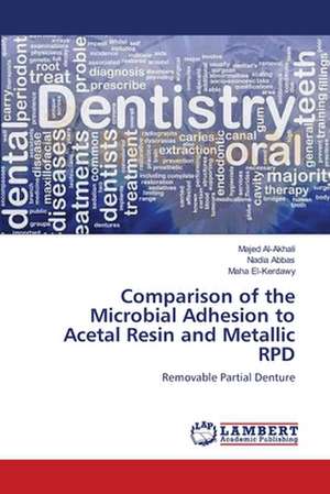 Comparison of the Microbial Adhesion to Acetal Resin and Metallic RPD de Majed Al-Akhali