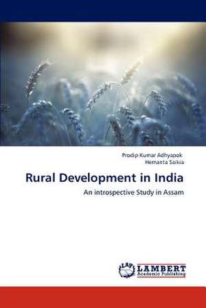 Rural Development in India de Prodip Kumar Adhyapok