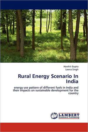 Rural Energy Scenario In India de Harshit Gupta