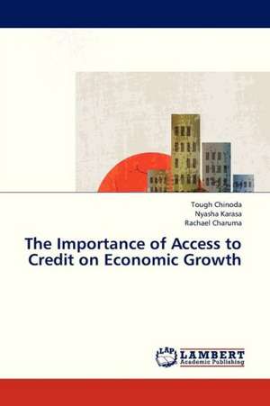 The Importance of Access to Credit on Economic Growth de Chinoda Tough