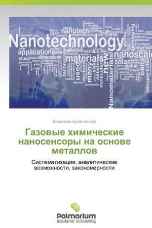 Gazowye himicheskie nanosensory na osnowe metallow de Vladimir Buzanowskij