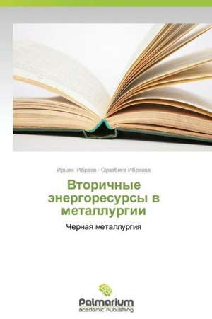 Vtorichnye energoresursy v metallurgii de Irshek Ibraev