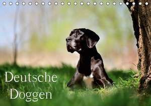 Deutsche Doggen / Geburtstagskalender (Tischkalender immerwährend DIN A5 quer) de Nicole Noack