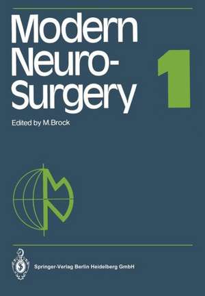 Modern Neurosurgery 1 de Mario Brock