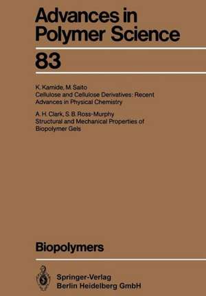 Biopolymers de Allan H. Clark