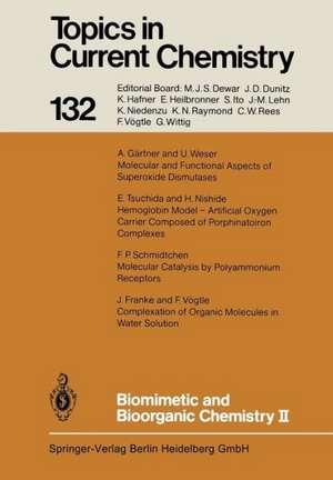 Biomimetic and Bioorganic Chemistry II de F. Vögtle