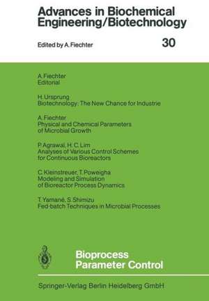 Bioprocess Parameter Control de P. Agrarwal