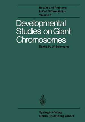 Developmental Studies on Giant Chromosomes de W. Beermann