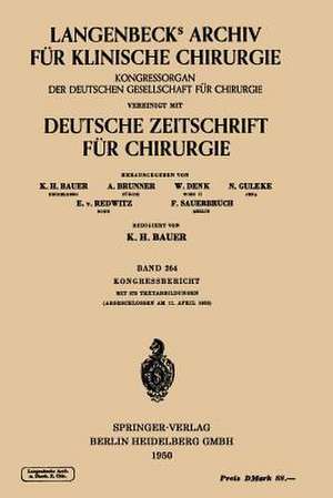 Verhandlungen der Deutschen Gesellschaft für Chirurgie de H. Schaefer