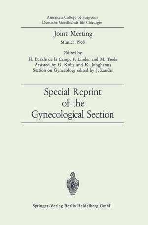 Joint Meeting: Special Reprint of the Gynecological Section de Kenneth A. Loparo