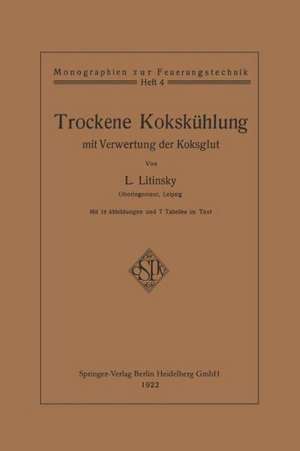 Trockene Kokskühlung mit Verwertung der Koksglut de Leonid Litinsky