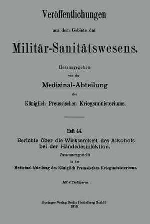 Berichte über die Wirksamkeit des Alkohols bei der Händedesinfektion de Kenneth A. Loparo