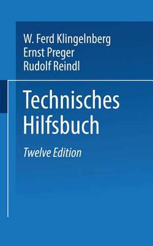 Klingelnberg Technisches Hilfsbuch de W. Ferd Klingelnberg