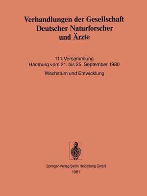 Verhandlungen der Gesellschaft Deutscher Naturforscher und Ärzte: 111. Versammlung Hamburg vom 21. bis 25. September 1980 de Kenneth A. Loparo