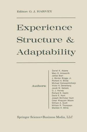 Experience Structure & Adaptability de O. J. Harvey