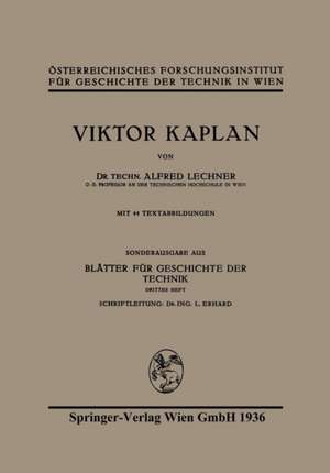 Viktor Kaplan de Alfred Lechner